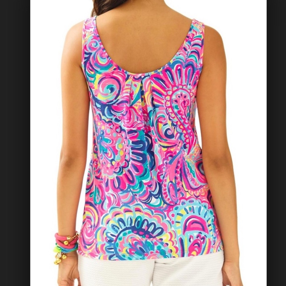 Lilly Pulitzer Psychedelic Sunshine Tank XS